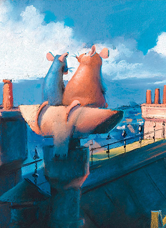 El Artbook de Ratatouille y sus personajes El Artbook de Ratatouille y sus personajes