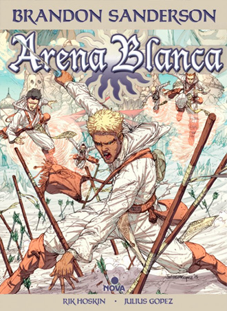 Publicación de Arena Blanca, una adaptación gráfica de Brandon Sanderson Publicación de Arena Blanca, una adaptación gráfica de Brandon Sanderson