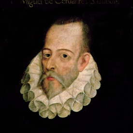 Retrato autor - Miguel de Cervantes