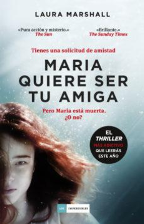 Portada libro - Maria quiere ser tu amiga