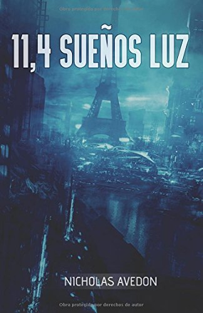 Portada libro - 11,4 sueños luz