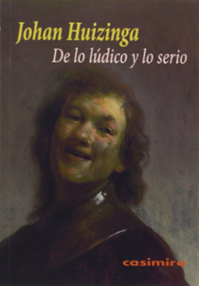 Portada del libro De lo lúdico y lo serio