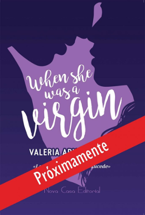 Portada libro - When she was a virgin