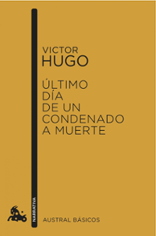 Portada del libro Último día de un condenado a muerte