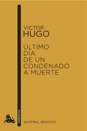 Portada libro - Último día de un condenado a muerte