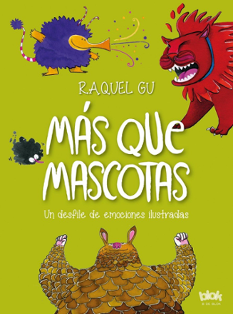 Portada libro - Más que mascotas. Desfile de emociones