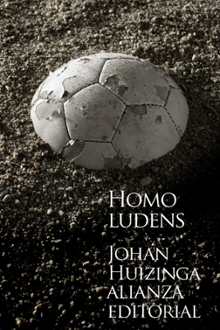 Portada del libro  Homo Ludens