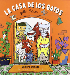 Portada libro - La casa de los gatos