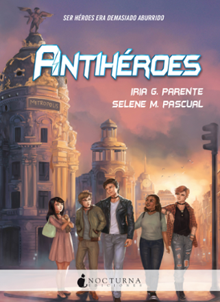 Portada libro - Antihéroes
