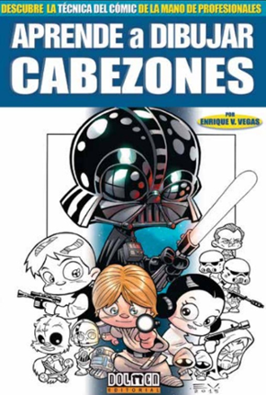 Portada libro - Aprende a dibujar Cabezones