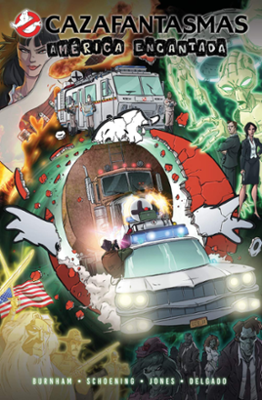 Portada libro - CAZAFANTASMAS 03: América Encantada