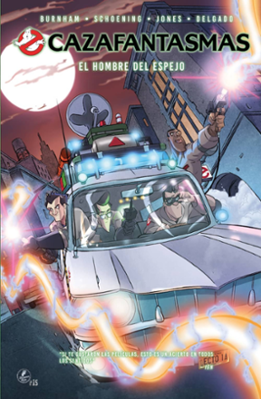 Portada libro - Cazafantasmas 01. El hombre del espejo