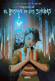 Portada libro - Cuentos de El Bosque de los suicidas 