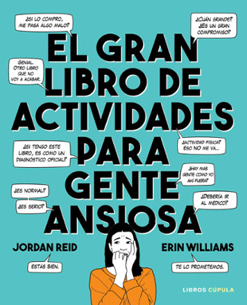 Portada libro - El gran libro de actividades para gente ansiosa