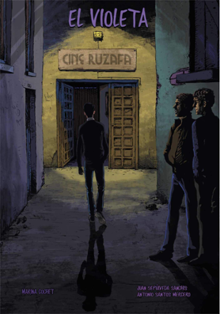 Portada libro - El violeta