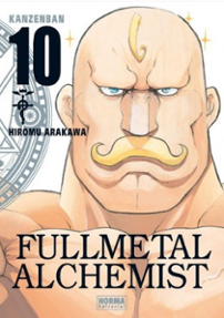 Portada libro - Full metal alchemist tomo 10 