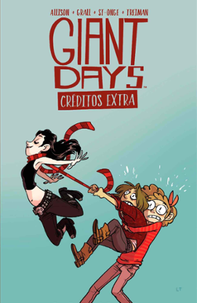 Portada libro - Giant Days Créditos Extra