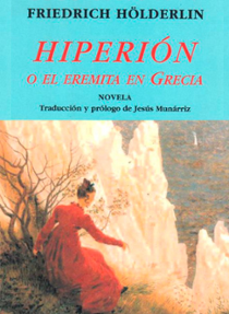 Portada libro - Hiperión, o el eremita en Grecia 