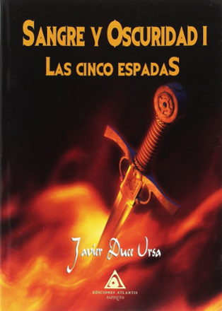 Portada libro - Las cinco espadas