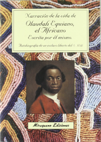 Portada libro - Narración de la vida de Olaudah Equiano 