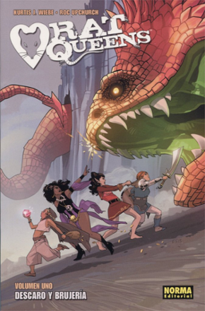 Portada libro - Rat Queens 1. Descaso y Brujería