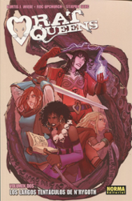 Portada libro - Rat Queens 2: Los largos tentáculos de N´rygoth 