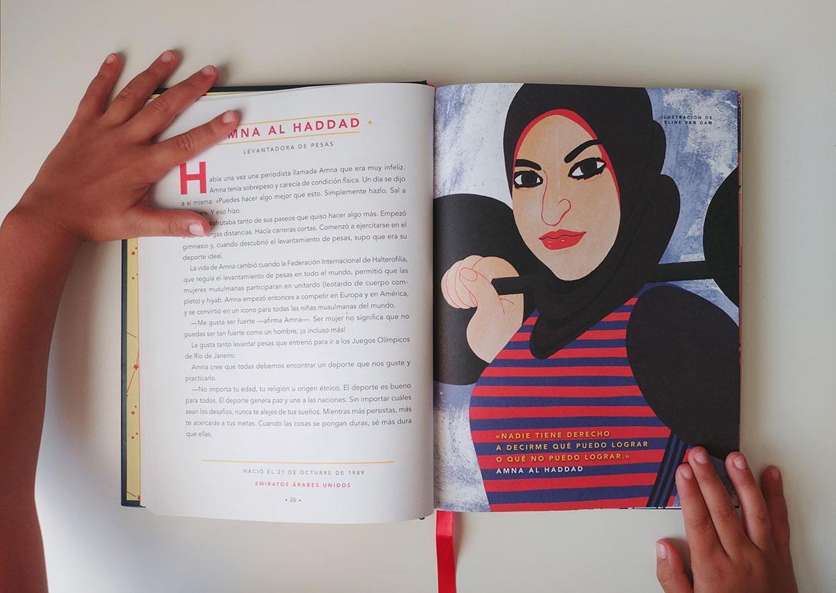 Cuentos de buenas noches para niñas rebeldes, critica de un libro feminista para  niñas