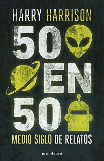 Portada del libro 50 en 50 - Harry Harrison