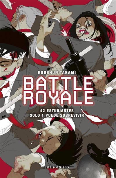 Portada del libro Battle Royale - Koushun Takami
