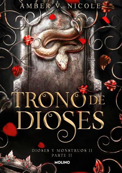 Portada del libro Trono de dioses. Parte 2 (Dioses y monstruos #2) – Amber V. Nicole