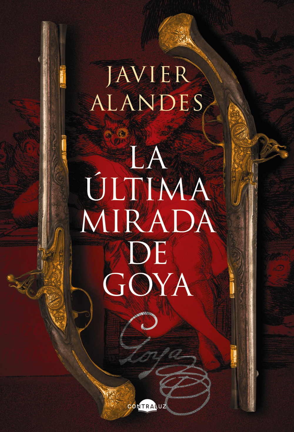 Cover from La última mirada de Goya 