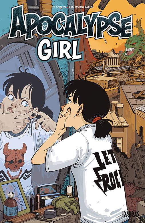 Portada libro - Apocalypse Girl 