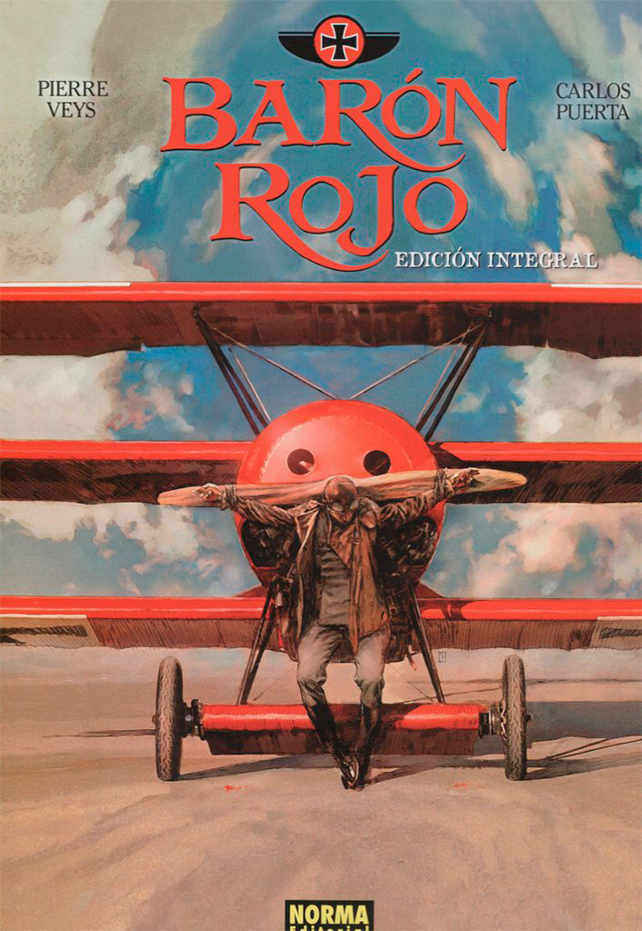 Portada libro - Barón Rojo. Edición Integral 
