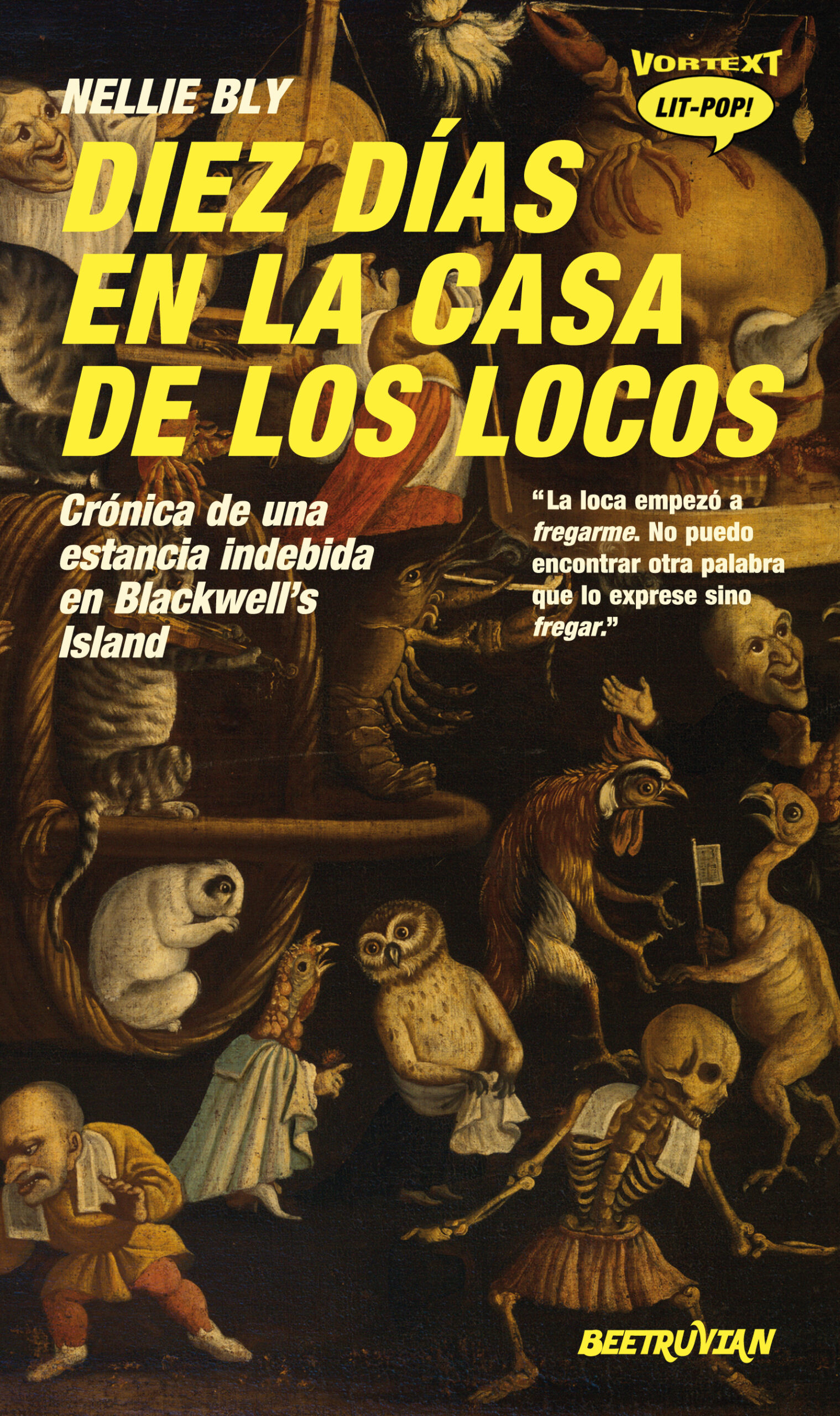 Cover from Diez días en la casa de los locos 
