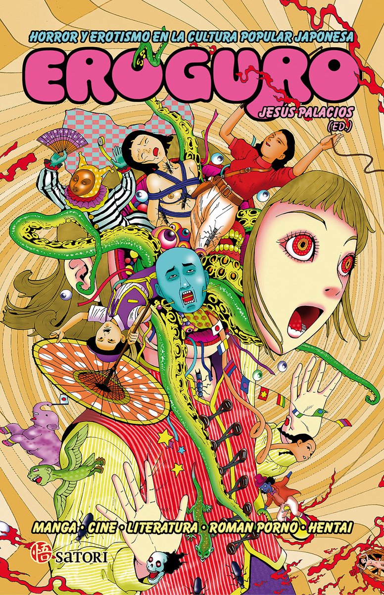 Portada libro - Eroguro. Horror y erotismo en la cultura popular japonesa 