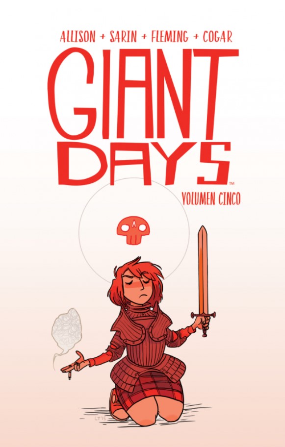 Cover from Giant Days volumen 5