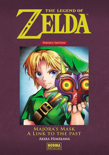 Portada libro - The Legend of Zelda - Perfect Edition 2: Majora's Mask y a Link to the Past 