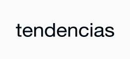 Logotipo de Tendencias