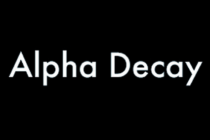 Logotipo de Alpha Decay