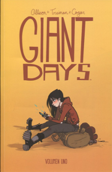 Portada del libro Giant Days volumen 1