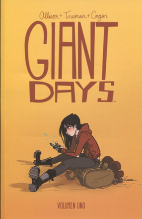 Portada libro - Giant Days volumen 1