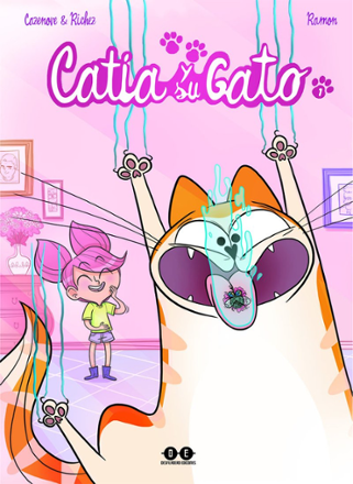 Portada libro - Catia y su gato - Volumen 1