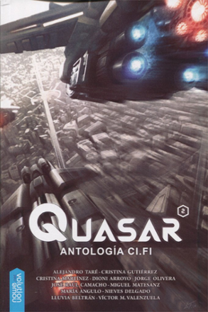 Portada libro - Quasar 2, antología Ci.Fi 
