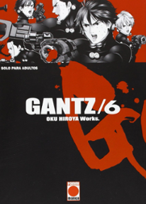 Portada libro - Gantz tomo 06 
