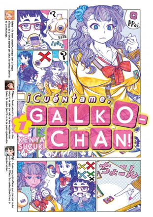 Portada libro - ¡Cuéntame, Galko-chan!