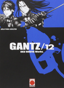 Portada libro - Gantz tomo 12 