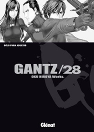 Portada libro - Gantz tomo 28 