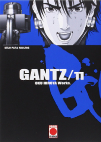 Portada libro - Gantz tomo 11 