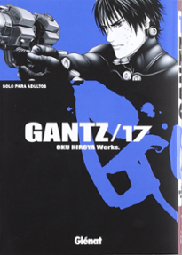 Portada libro - Gantz tomo 17 