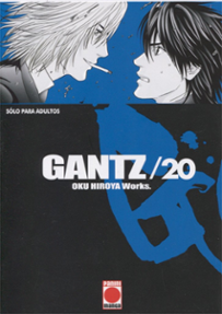 Portada libro - Gantz tomo 20 